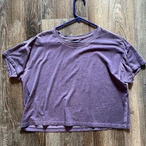Lululemon Crop shirt
